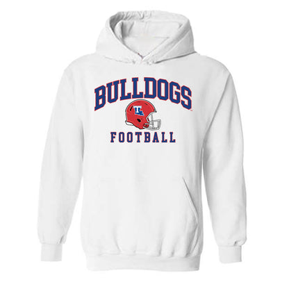 LA Tech - NCAA Football : Trent Sims - Sports Shersey Hooded Sweatshirt-0
