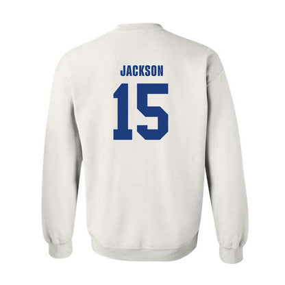 LA Tech - NCAA Football : Jay-T Jackson - Classic Shersey Crewneck Sweatshirt-1