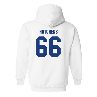 LA Tech - NCAA Football : Will Hutchens - Classic Shersey Hooded Sweatshirt-1