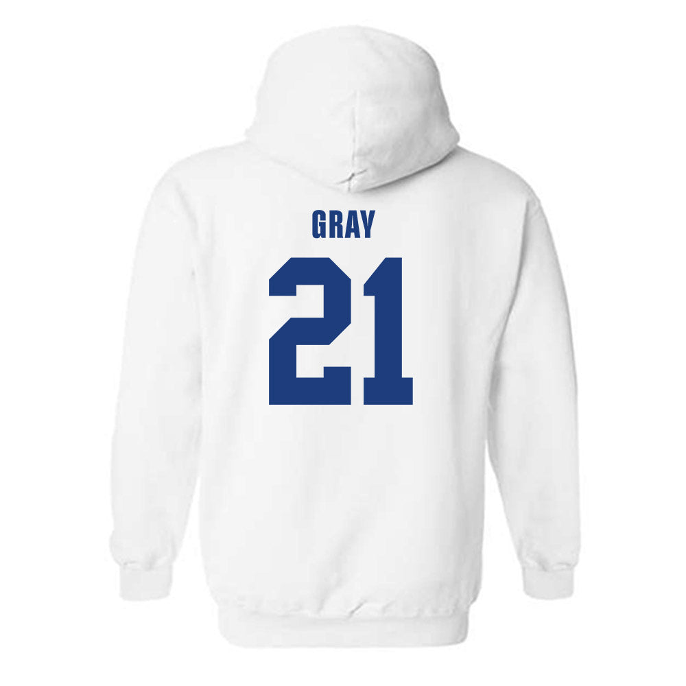 LA Tech - NCAA Women's Soccer : Maddie Gray - Classic Shersey Hooded Sweatshirt-1