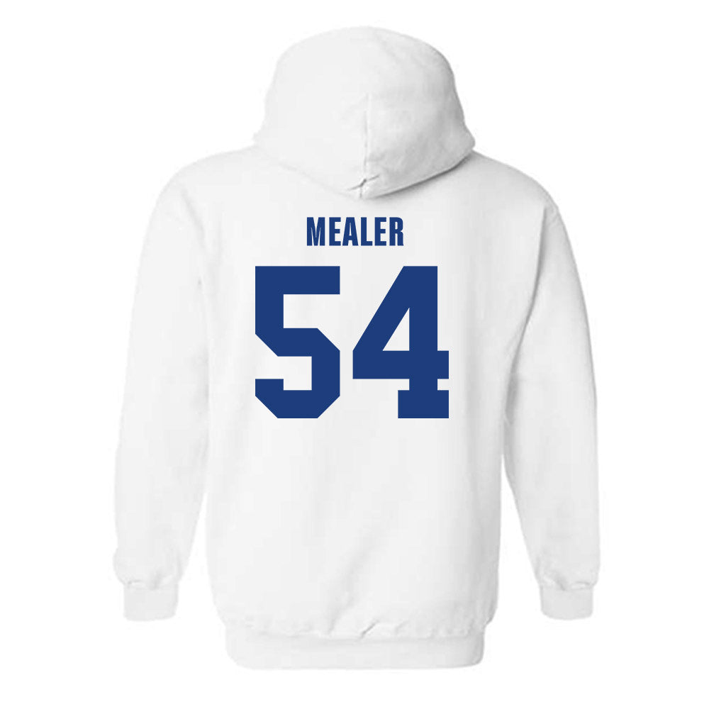 LA Tech - NCAA Football : Toby Mealer - Classic Shersey Hooded Sweatshirt-1