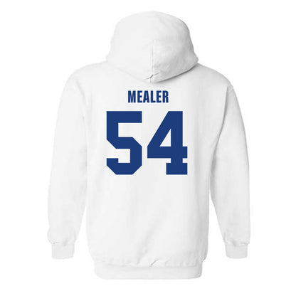 LA Tech - NCAA Football : Toby Mealer - Classic Shersey Hooded Sweatshirt-1