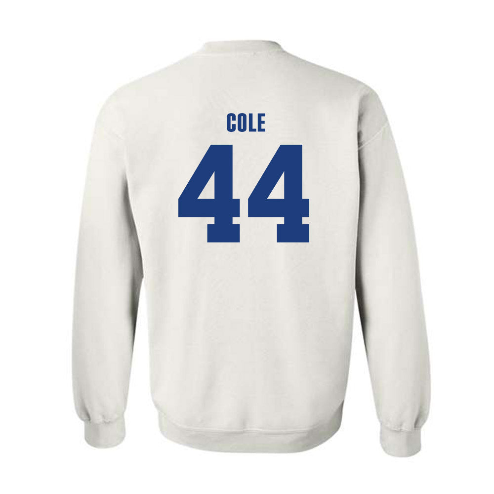 LA Tech - NCAA Football Legends : Adrien Cole - Classic Shersey Crewneck Sweatshirt-1