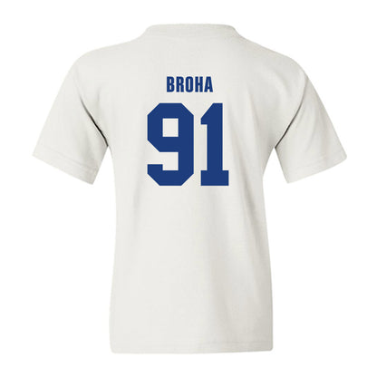 LA Tech - NCAA Football Legends : Matthew Broha - Classic Shersey Youth T-Shirt-1