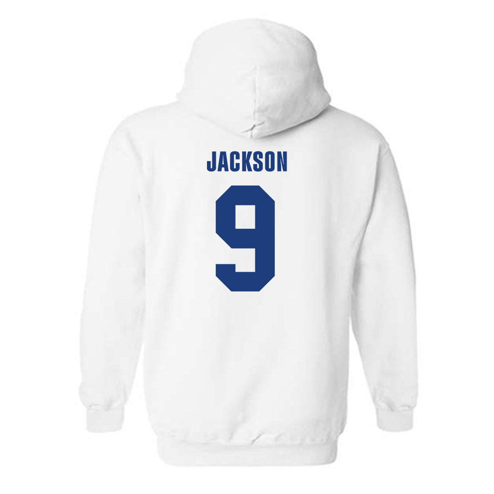 LA Tech - NCAA Football : Marlion Jackson - Classic Shersey Hooded Sweatshirt