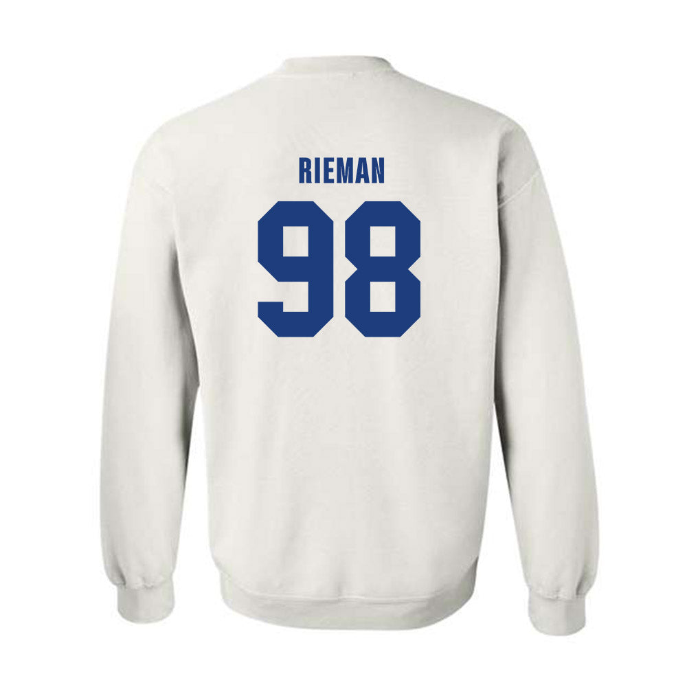 LA Tech - NCAA Football : Donovan Rieman - Classic Shersey Crewneck Sweatshirt-1