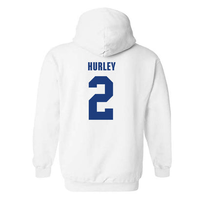 LA Tech - NCAA Women's Volleyball : Jailen Hurley - White Classic Hooded Sweatshirt