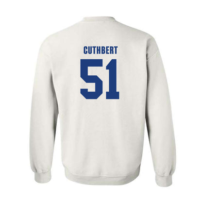 LA Tech - NCAA Football Legends : Josh Cuthbert - Classic Shersey Crewneck Sweatshirt-1