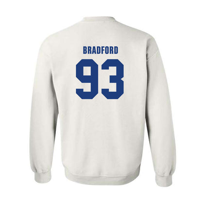 LA Tech - NCAA Football : Jacob Bradford - Classic Shersey Crewneck Sweatshirt-1