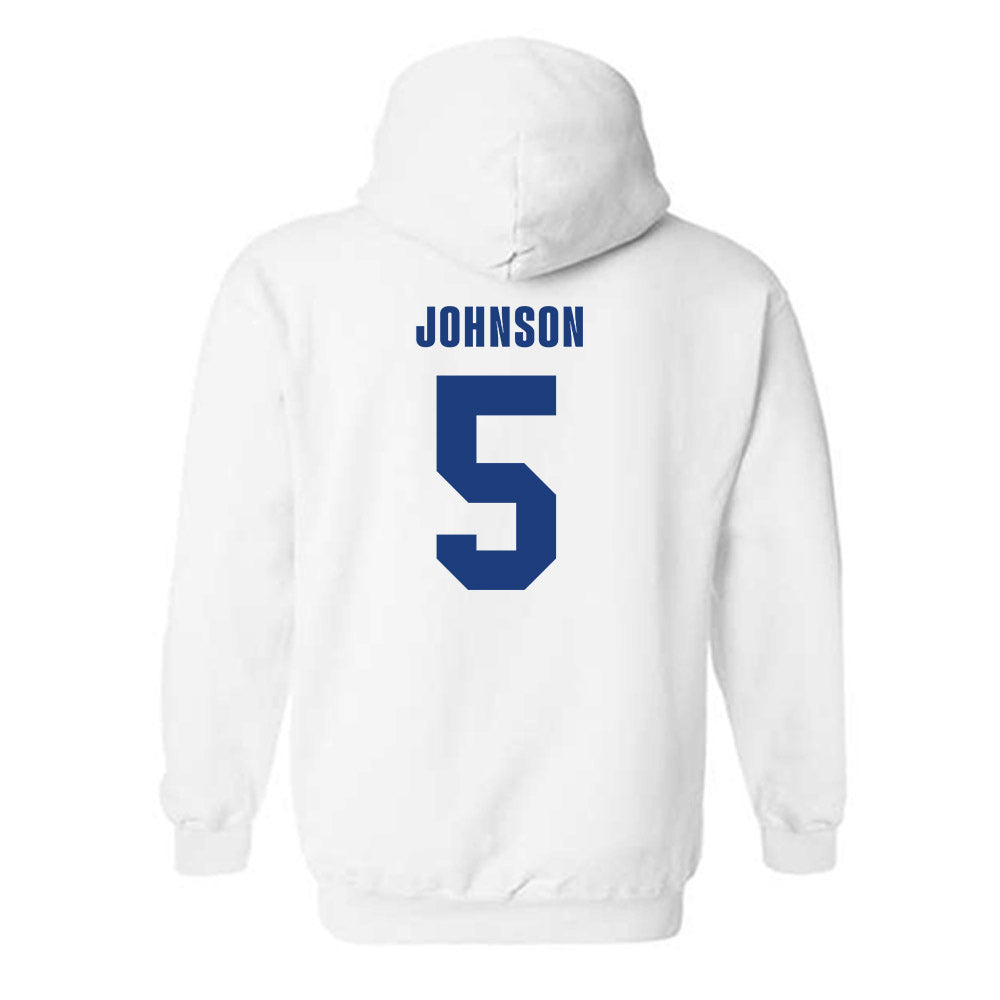 LA Tech - NCAA Football : Benji Johnson - Classic Shersey Hooded Sweatshirt-1