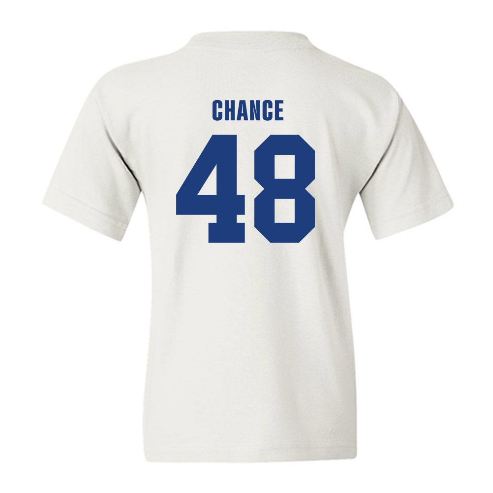 LA Tech - NCAA Football : John Hoyet Chance - Classic Shersey Youth T-Shirt-1