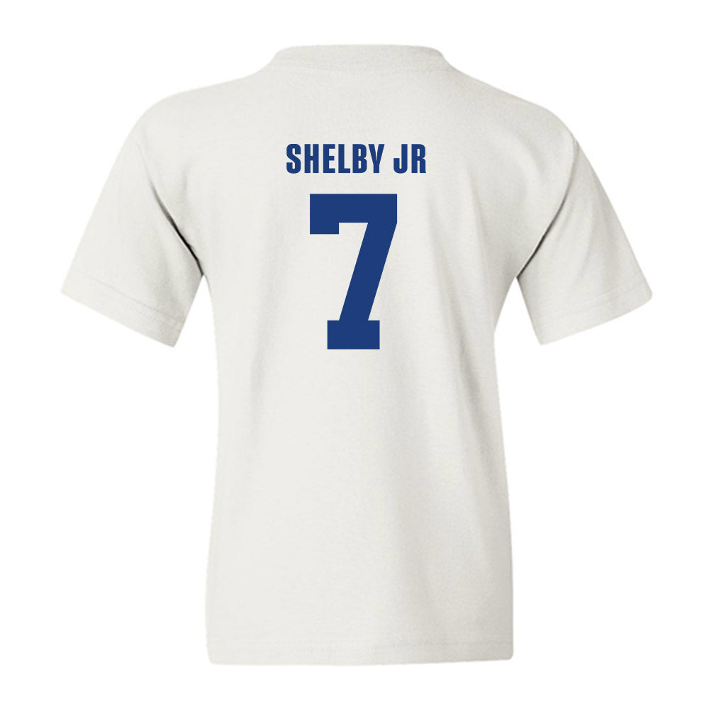 LA Tech - NCAA Football : Jhamal Shelby Jr - Classic Shersey Youth T-Shirt-1