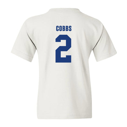 LA Tech - NCAA Football : Josh Cobbs - Classic Shersey Youth T-Shirt-1