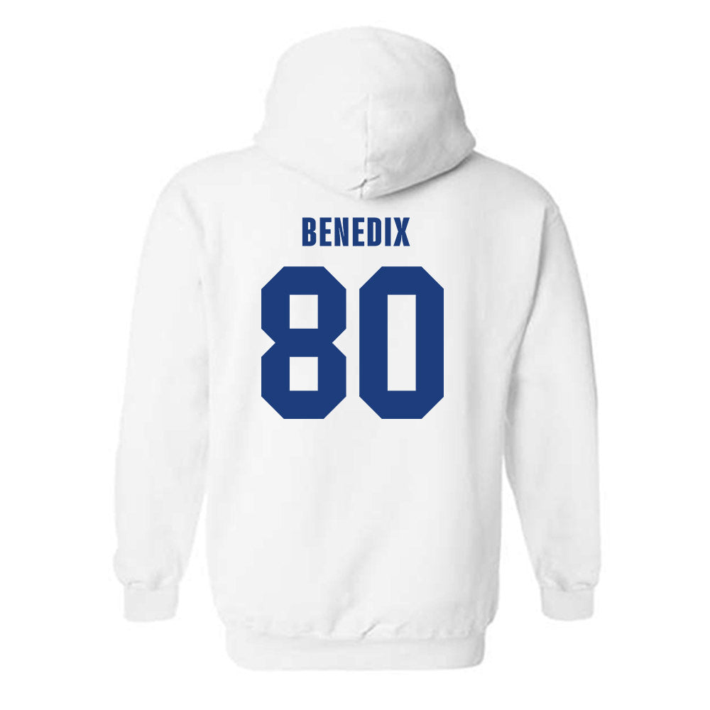 LA Tech - NCAA Football : Dane Benedix - Classic Shersey Hooded Sweatshirt-1