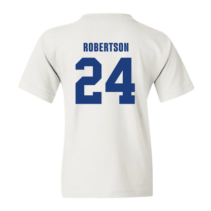 LA Tech - NCAA Football : Fredrick Robertson - Classic Shersey Youth T-Shirt