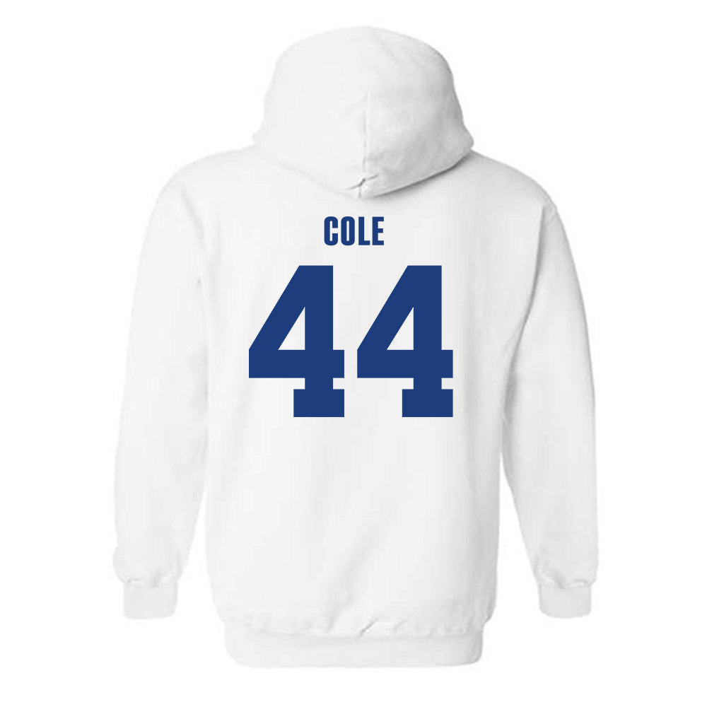 LA Tech - NCAA Football Legends : Adrien Cole - Classic Shersey Hooded Sweatshirt-1