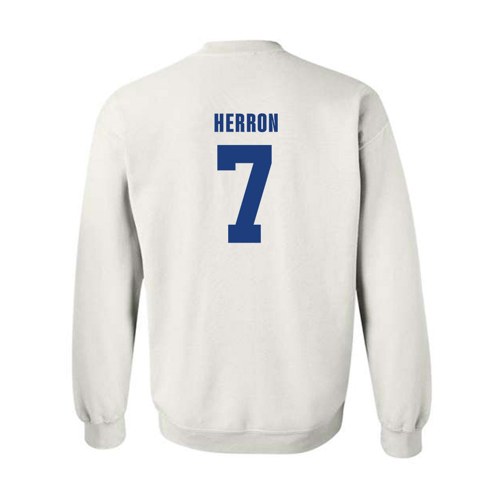 LA Tech - NCAA Men's Basketball : Sir issac Herron - Classic Shersey Crewneck Sweatshirt-1
