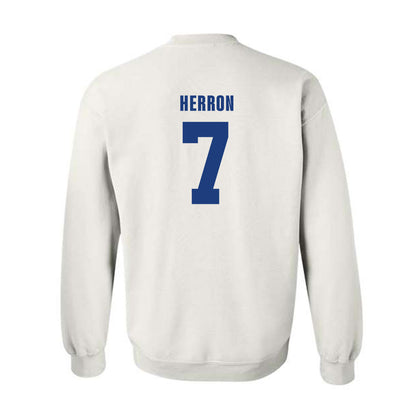 LA Tech - NCAA Men's Basketball : Sir issac Herron - Classic Shersey Crewneck Sweatshirt-1