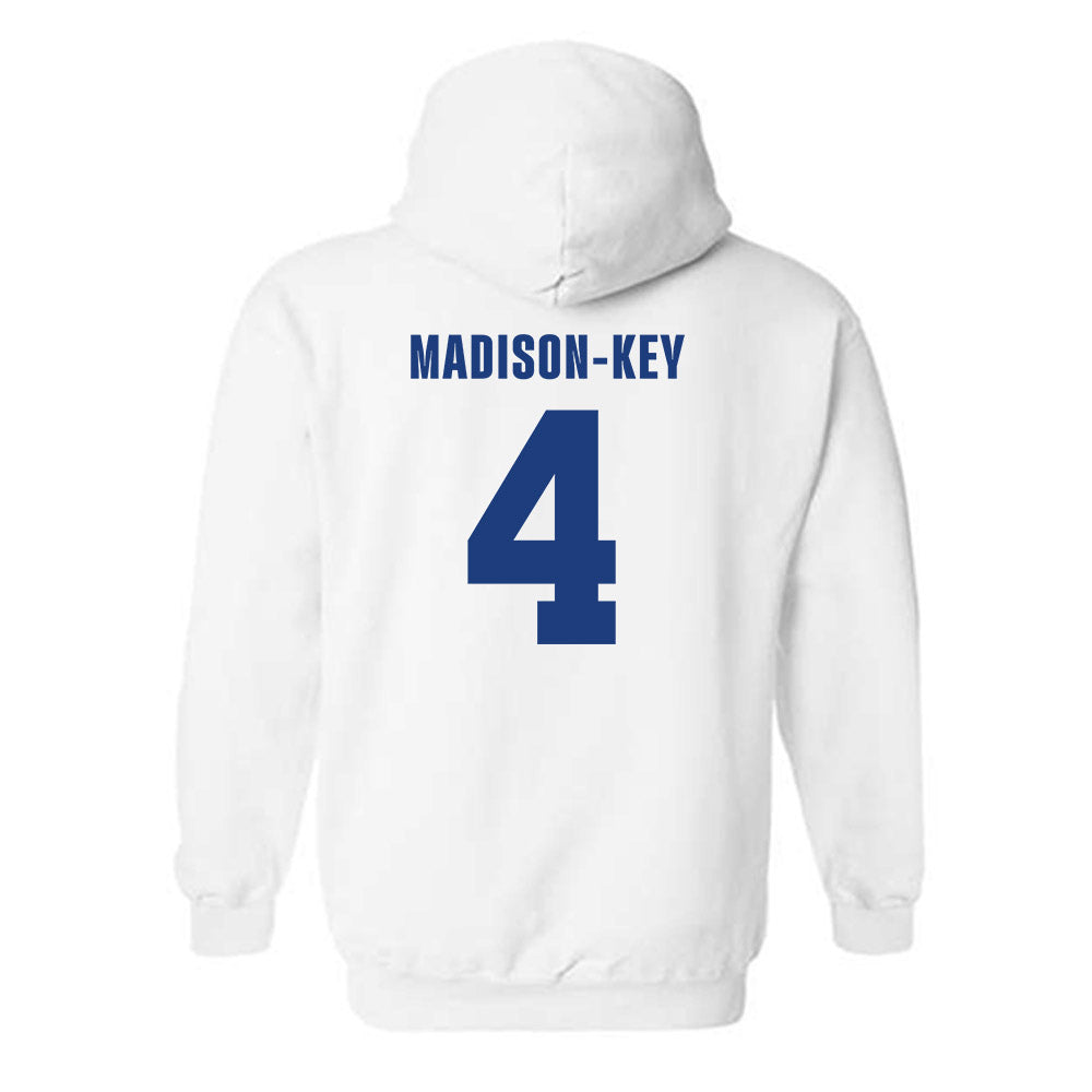 LA Tech - NCAA Women's Basketball : Joy Madison-Key - Classic Shersey Hooded Sweatshirt-1