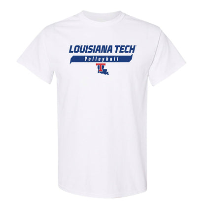 LA Tech - NCAA Women's Volleyball : McKenzie Johnson - White Classic T-Shirt