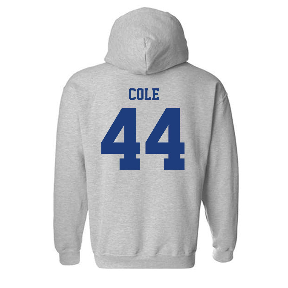 LA Tech - NCAA Football Legends : Adrien Cole - Classic Shersey Hooded Sweatshirt-1