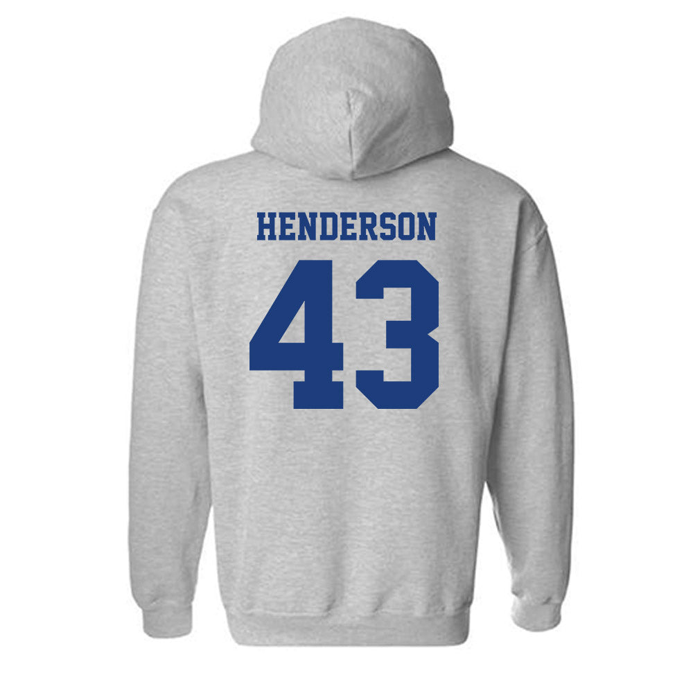 LA Tech - NCAA Football : Drew Henderson - Classic Shersey Hooded Sweatshirt