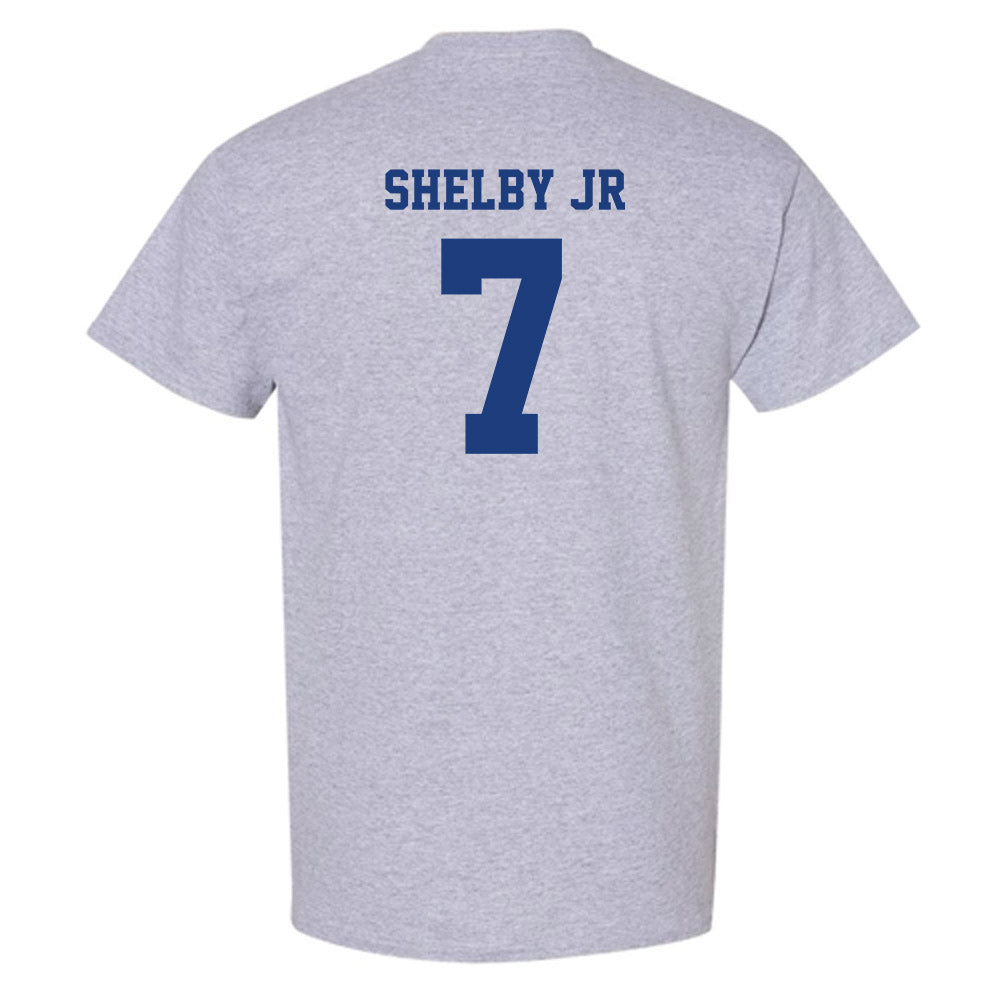 LA Tech - NCAA Football : Jhamal Shelby Jr - Classic Shersey T-Shirt-1