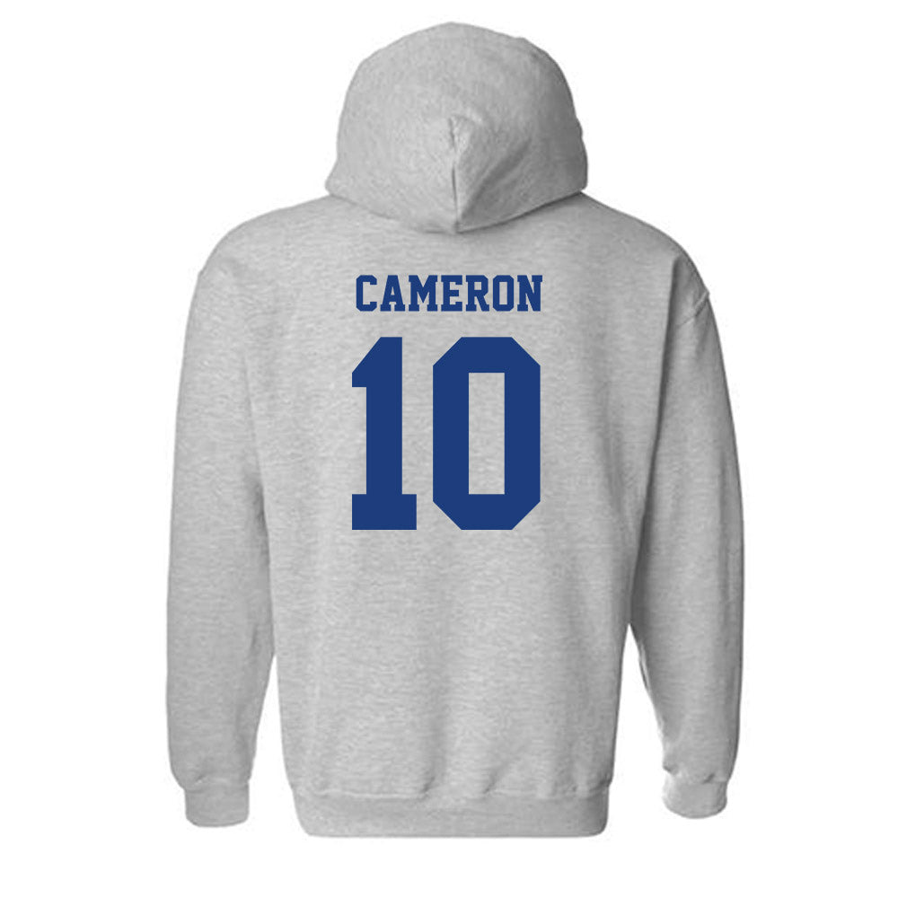 LA Tech - NCAA Football Legends : Colby Cameron - Classic Shersey Hooded Sweatshirt-1