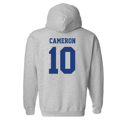 LA Tech - NCAA Football Legends : Colby Cameron - Classic Shersey Hooded Sweatshirt-1