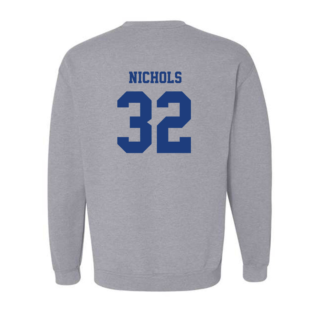 LA Tech - NCAA Baseball : Luke Nichols - Classic Shersey Crewneck Sweatshirt-1