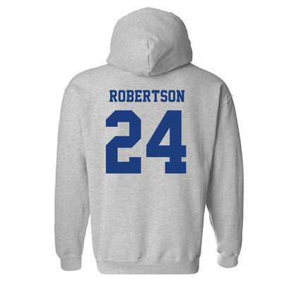 LA Tech - NCAA Football : Fredrick Robertson - Classic Shersey Hooded Sweatshirt