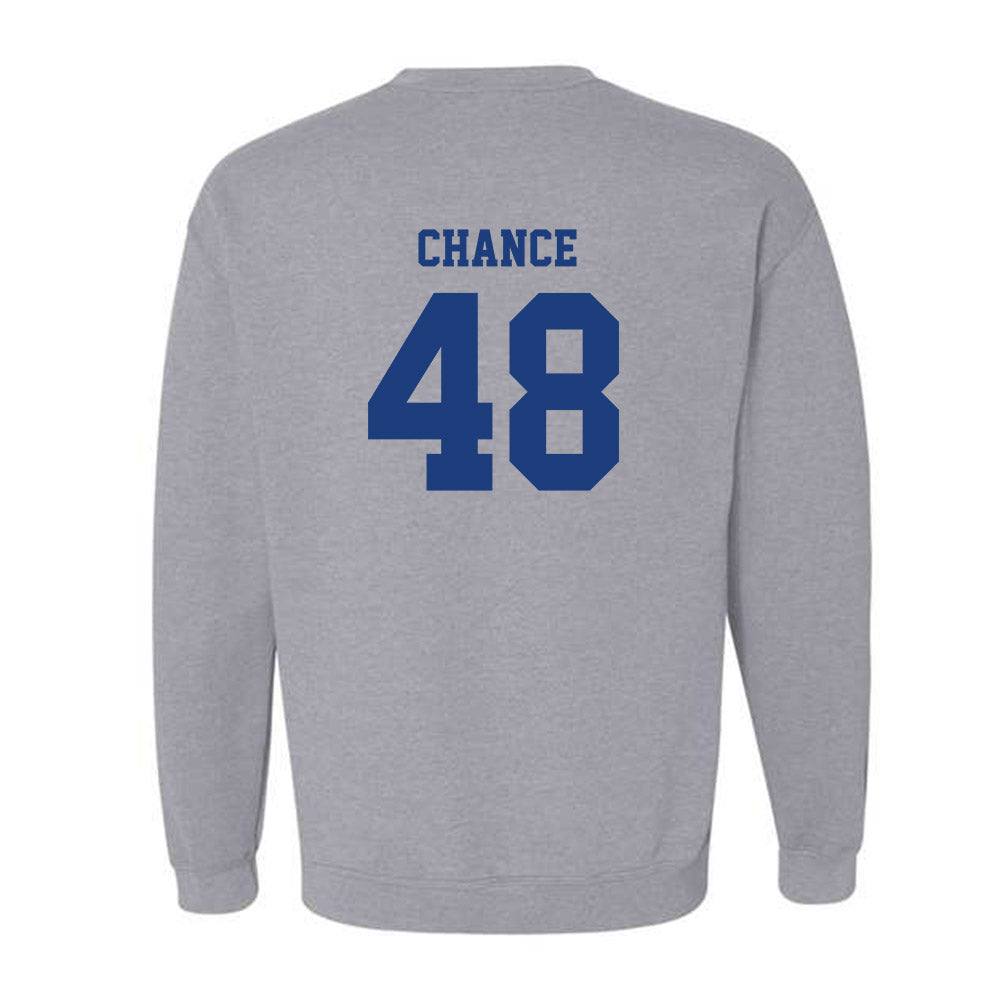 LA Tech - NCAA Football : John Hoyet Chance - Classic Shersey Crewneck Sweatshirt-1