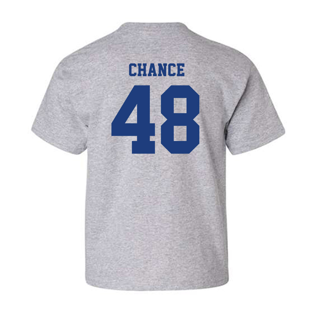 LA Tech - NCAA Football : John Hoyet Chance - Classic Shersey Youth T-Shirt-1