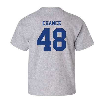 LA Tech - NCAA Football : John Hoyet Chance - Classic Shersey Youth T-Shirt-1