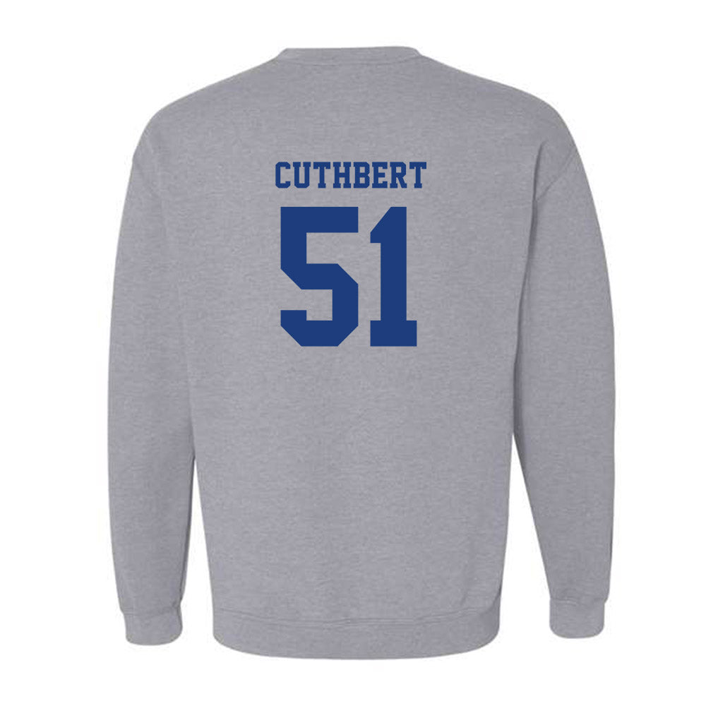 LA Tech - NCAA Football Legends : Josh Cuthbert - Classic Shersey Crewneck Sweatshirt-1