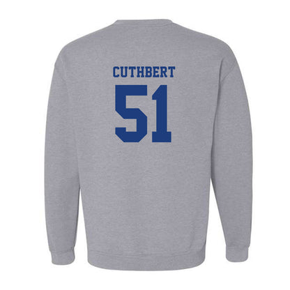 LA Tech - NCAA Football Legends : Josh Cuthbert - Classic Shersey Crewneck Sweatshirt-1