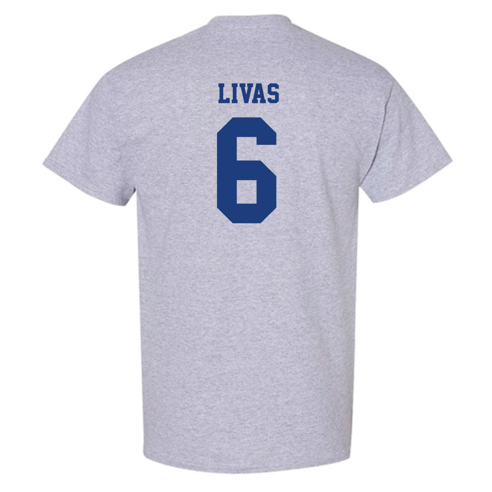 LA Tech - NCAA Football Legends : Phillip Livas - Classic Shersey T-Shirt-1