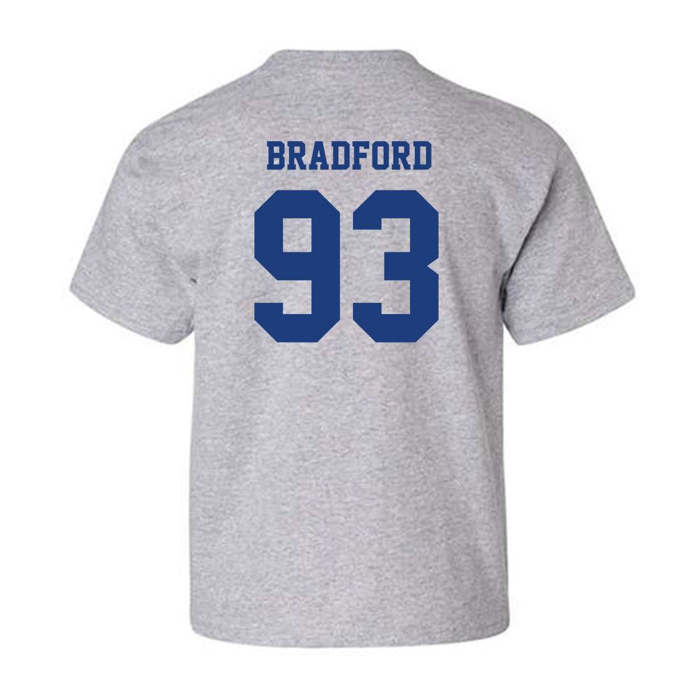 LA Tech - NCAA Football : Jacob Bradford - Classic Shersey Youth T-Shirt-1