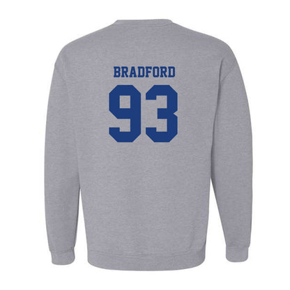 LA Tech - NCAA Football : Jacob Bradford - Classic Shersey Crewneck Sweatshirt-1