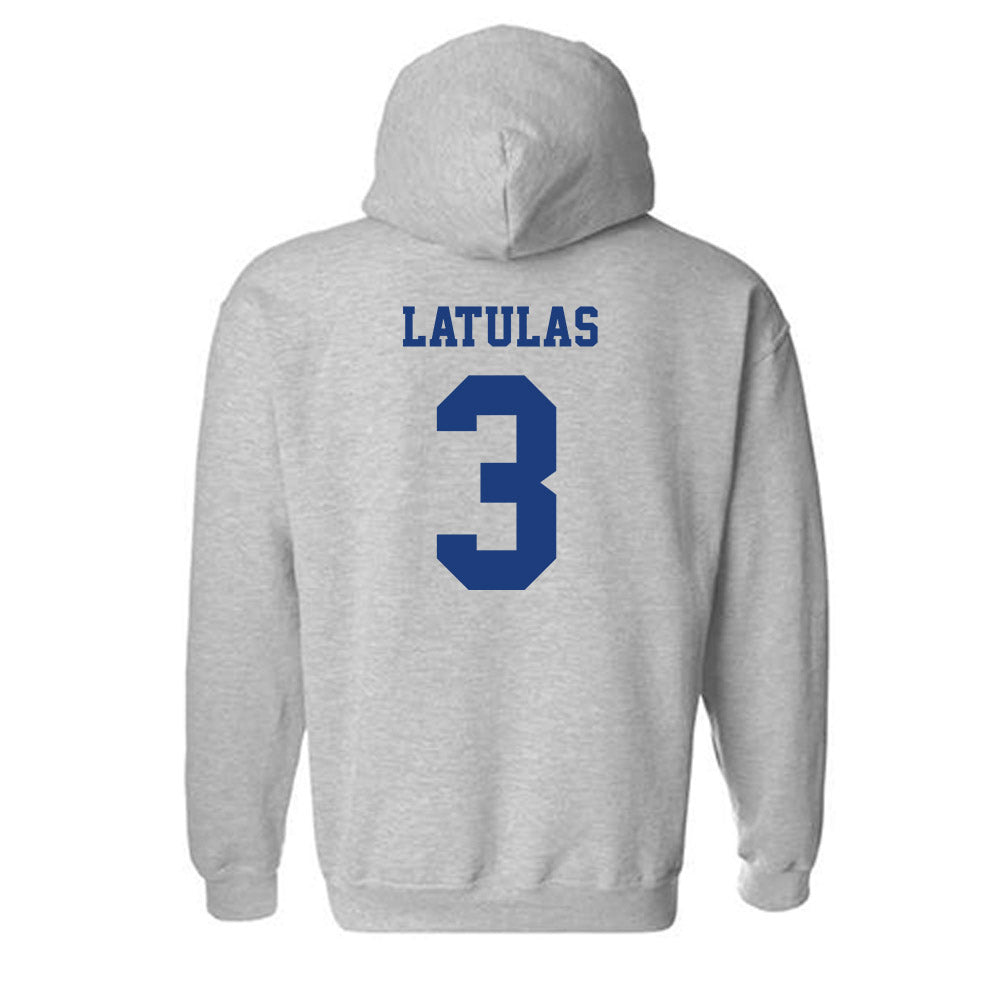 LA Tech - NCAA Football : Dedrick Latulas - Classic Shersey Hooded Sweatshirt-1