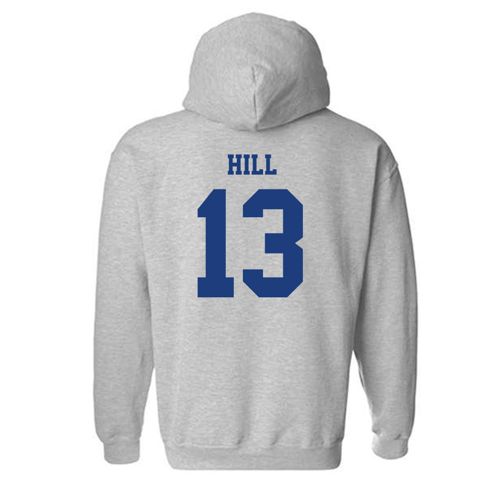 LA Tech - NCAA Football : Cameron Hill - Classic Shersey Hooded Sweatshirt-1