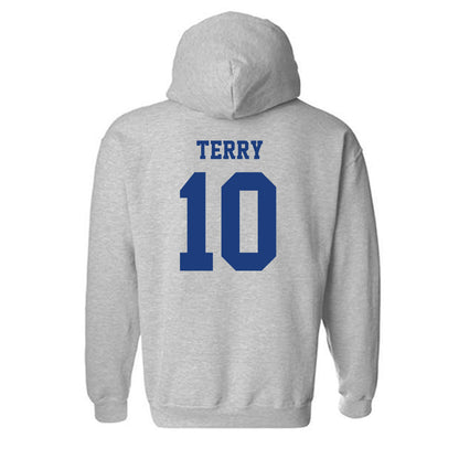 LA Tech - NCAA Women's Basketball : Jayden Terry - Classic Shersey Hooded Sweatshirt-1