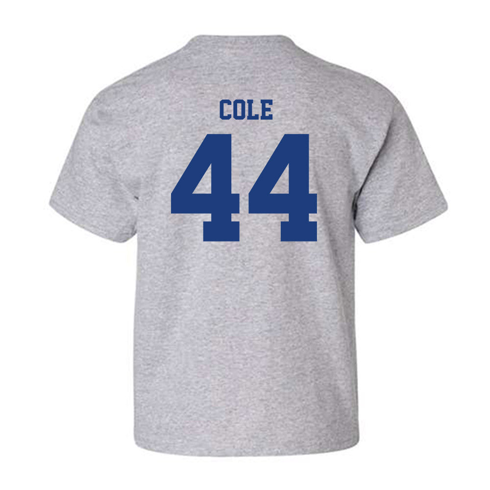LA Tech - NCAA Football Legends : Adrien Cole - Classic Shersey Youth T-Shirt-1