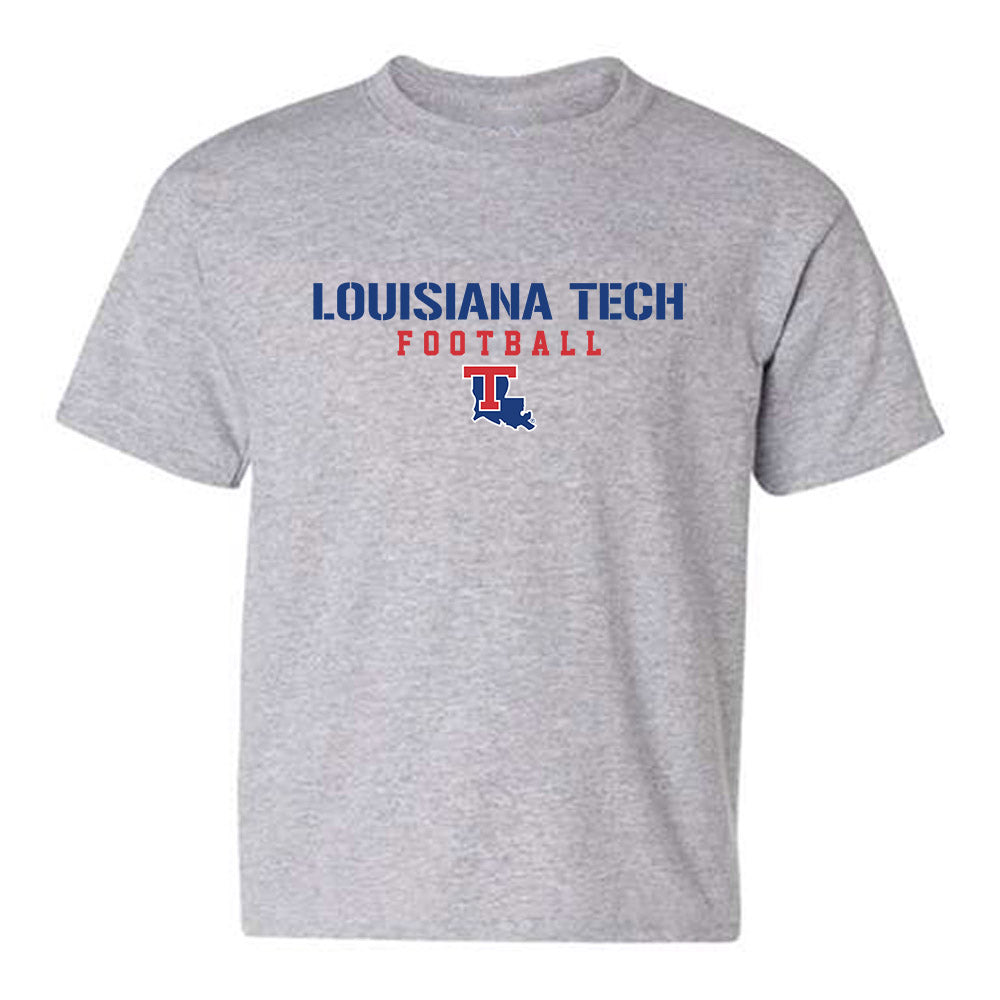LA Tech - NCAA Football : Jay-T Jackson - Classic Shersey Youth T-Shirt-0