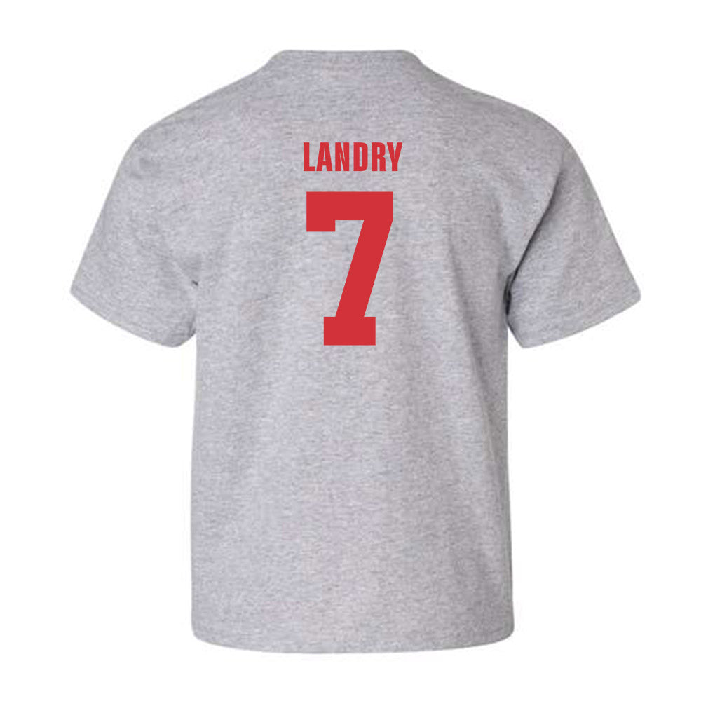 Louisiana - NCAA Men's Basketball : Christian Landry - Classic Shersey Youth T-Shirt