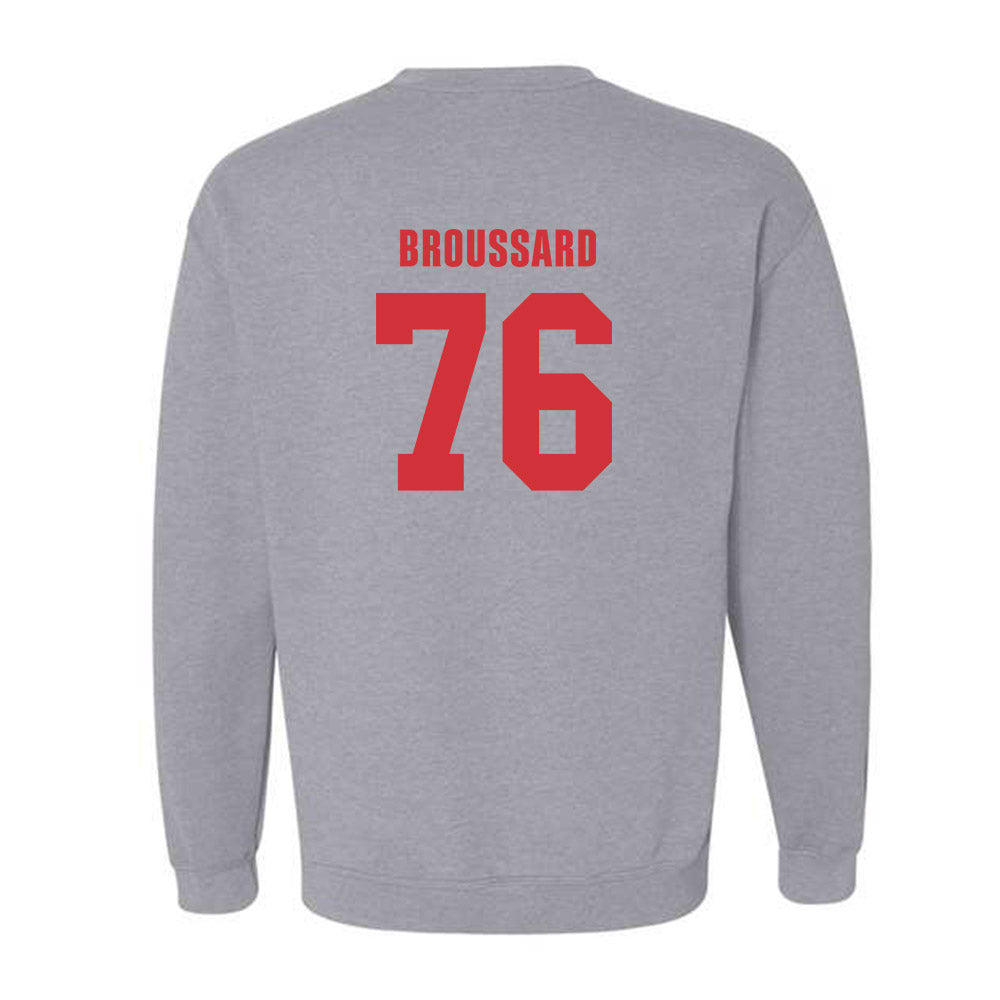 Louisiana - NCAA Football : Matthew Broussard - Classic Shersey Crewneck Sweatshirt