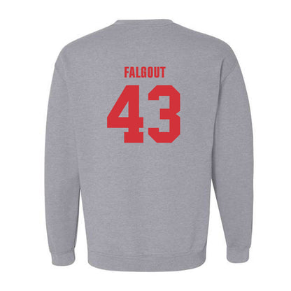 Louisiana - NCAA Football : Aiden Falgout - Classic Shersey Crewneck Sweatshirt-1