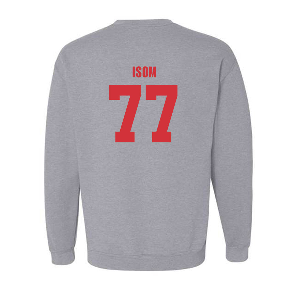 Louisiana - NCAA Football : Jakoby Isom - Classic Shersey Crewneck Sweatshirt-1