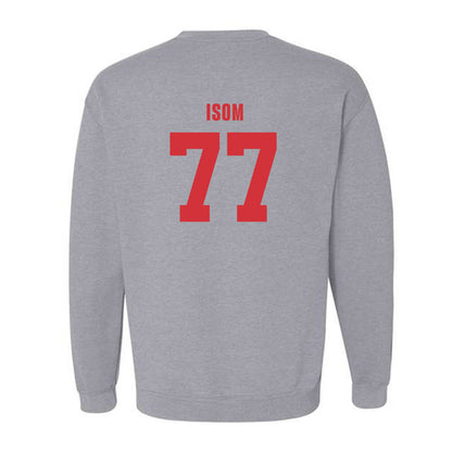 Louisiana - NCAA Football : Jakoby Isom - Classic Shersey Crewneck Sweatshirt-1