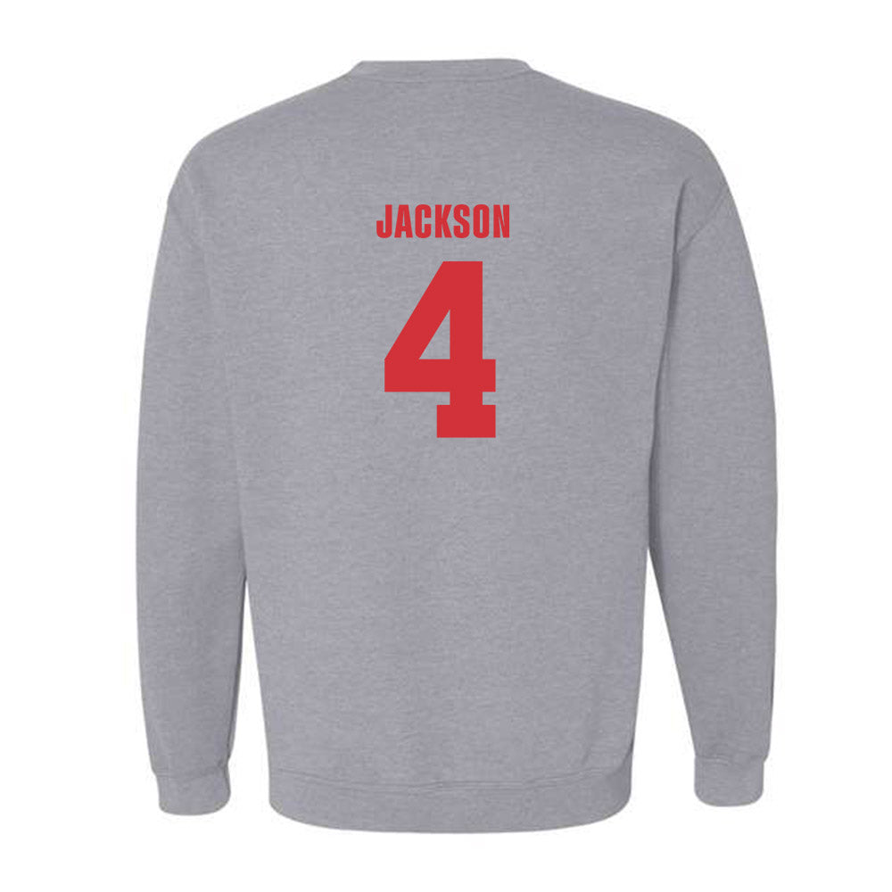 Louisiana - NCAA Women's Basketball : Jazmyne Jackson - Classic Shersey Crewneck Sweatshirt-1